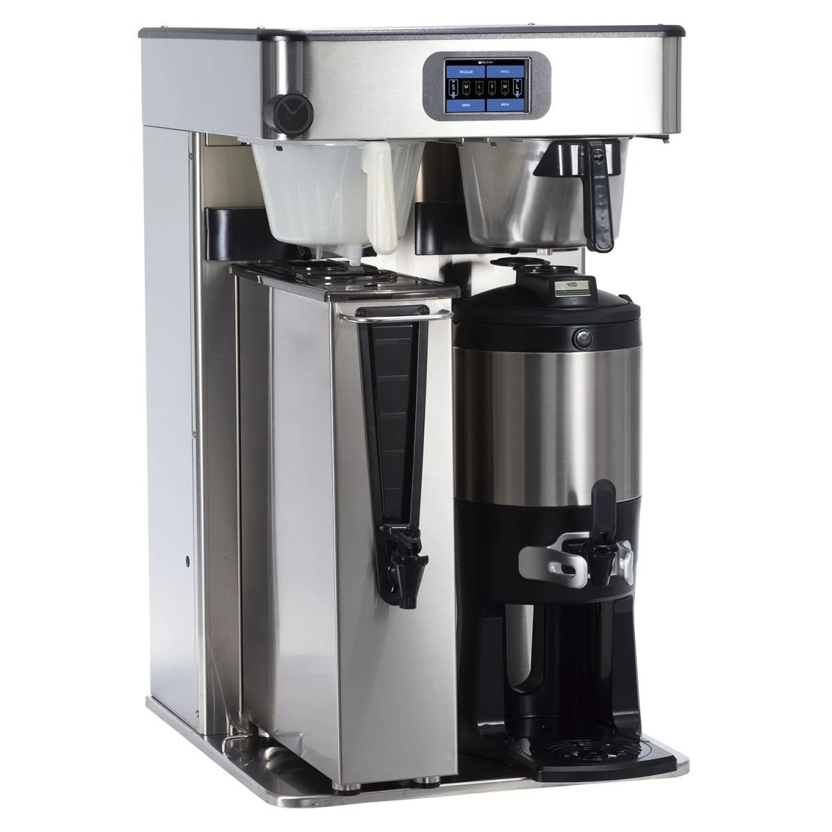 BUNN® Bunn 54100.0100 ITCB Infusion Series Tea/Coffee Brewer, Twin Hi-Volume Platinum, 120/240V