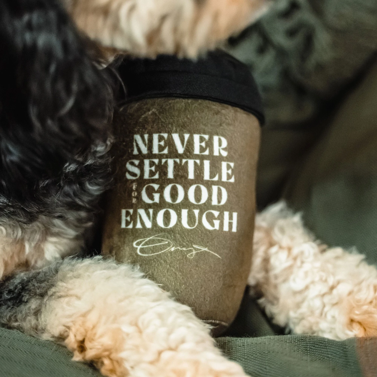 Onyx To Go Cup Plush Dog Toy - Image 2