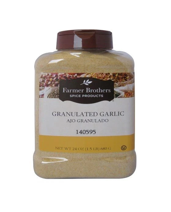 Farmer Brothers Granulated Garlic (1 Bottle/1.5 Lb)