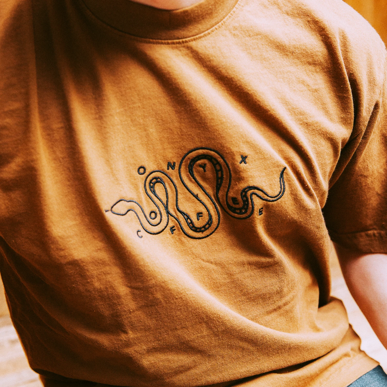 Sneaky Snake SS Tee (Brown) - Image 3