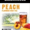 Brickhouse Peach Flavored Iced Tea, 24/3 Oz Packets, Loose Leaf With Filters