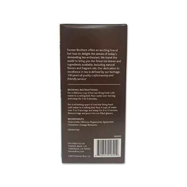 Farmer Brothers Premium: Enchanting Moments Hot Tea, 2/25 Ct Tea Boxes - Image 3