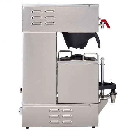 Curtis GEM-120A-10 Gemini Stainless Steel Analog Satellite Coffee Brewer - 120V - Image 2