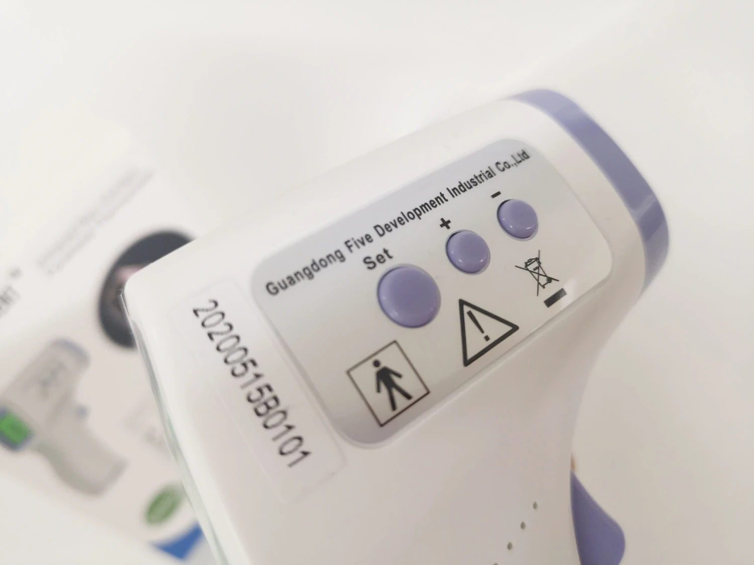 Digital Lcd Infrared Thermometer Non-contact Forehead Baby Adult Temperature USA 12 Pack - Image 2